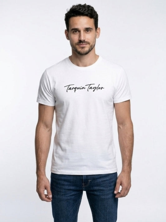 Men’s Signature Short Sleeve White