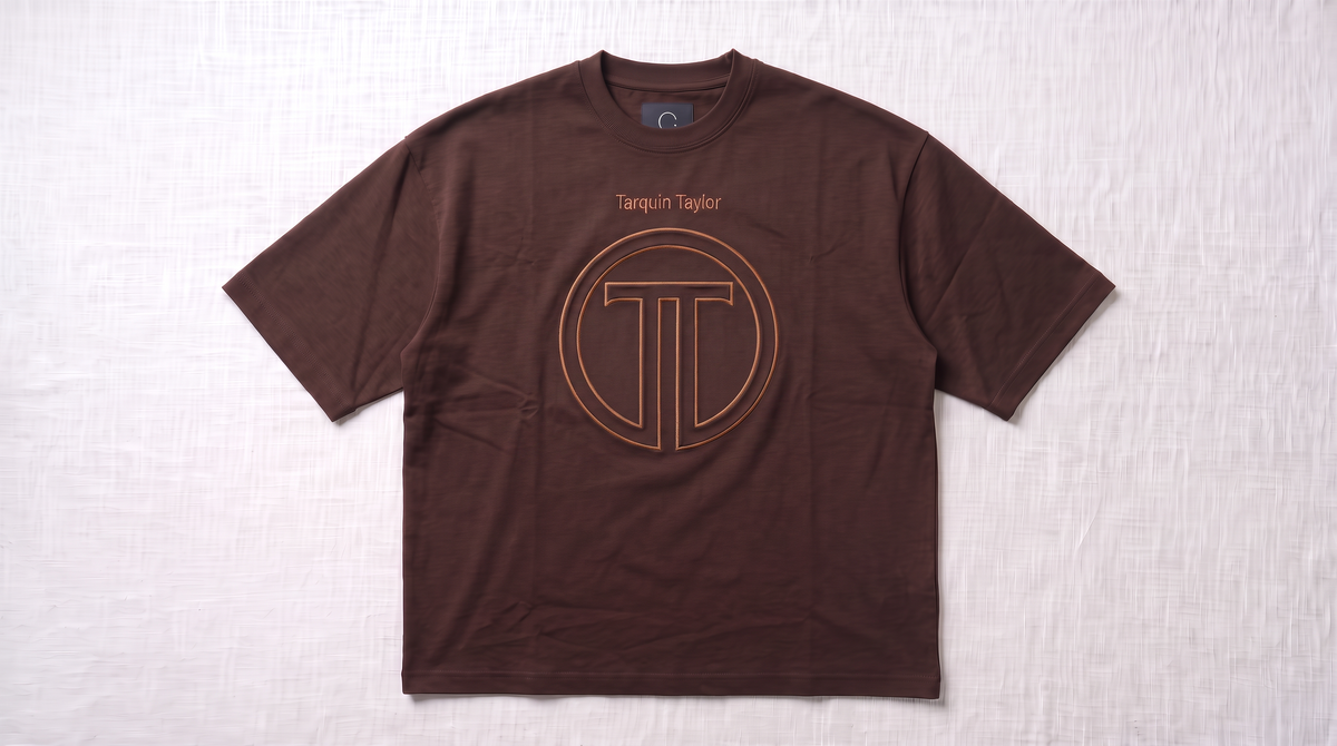 Men’s Oversized TT logo brown