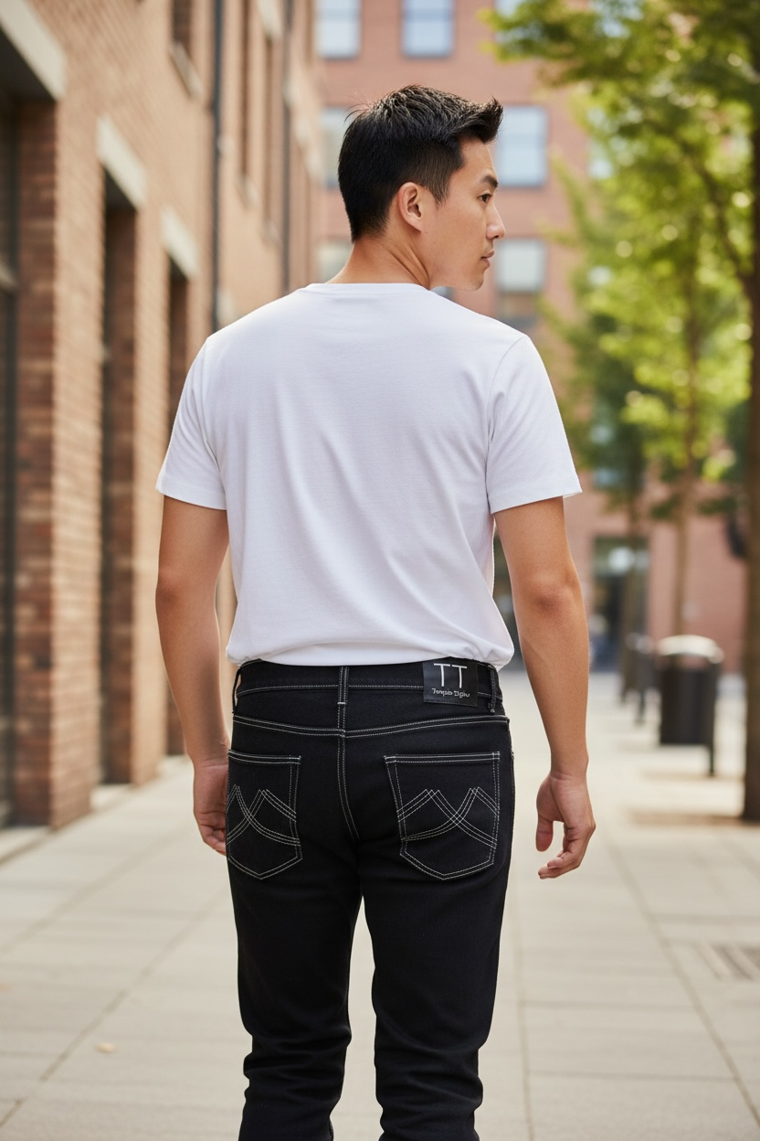 Men’s Tarquin Taylor Jeans Black