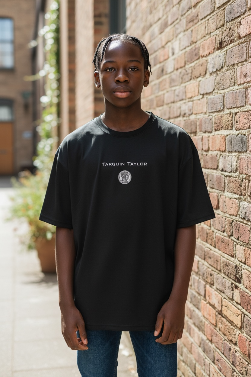 Men’s Coin Logo Tee Black