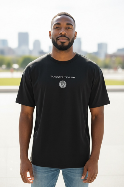 Men’s Coin Logo Tee Black