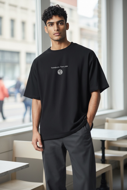 Men’s Coin Logo Tee Black