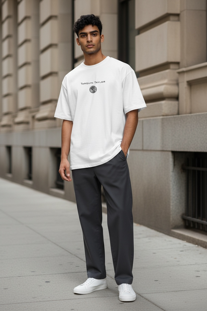 Men’s Coin Logo Tee white