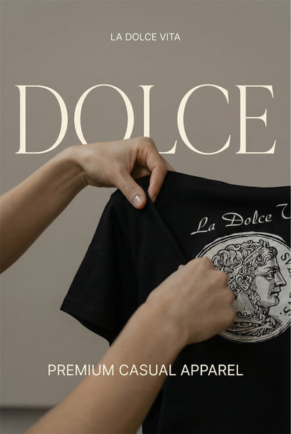 Men’s La Dolce Vita big coin tee