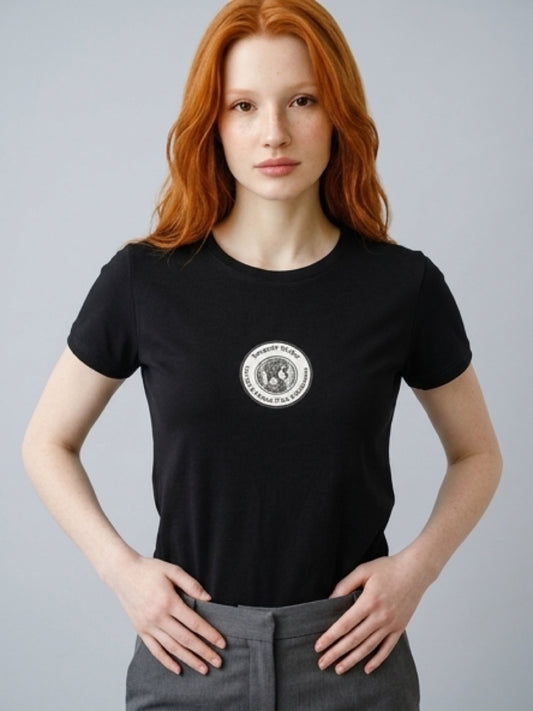 Women’s La dolce vita collection tee black