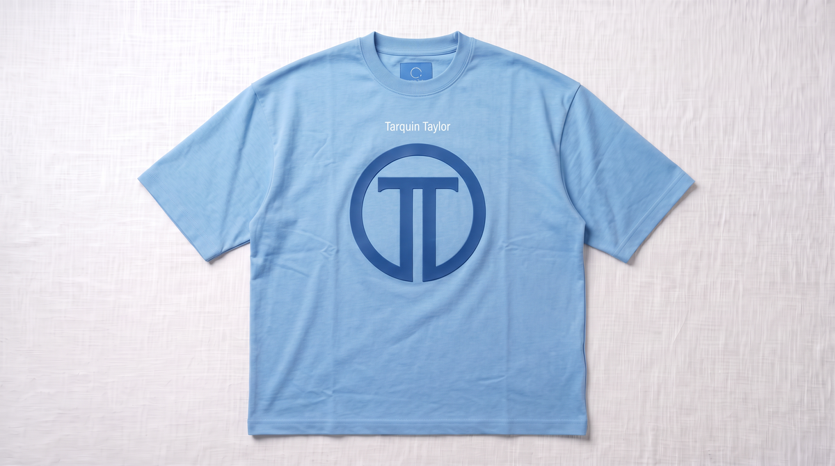 Men’s Oversized TT logo blue