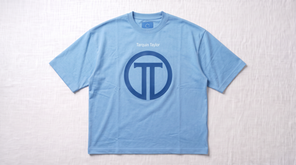 Men’s Oversized TT logo blue