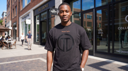 Men’s Oversized TT logo black