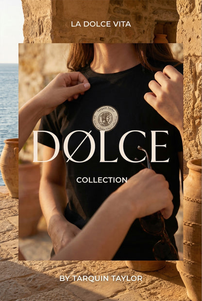Women’s La dolce vita collection tee black