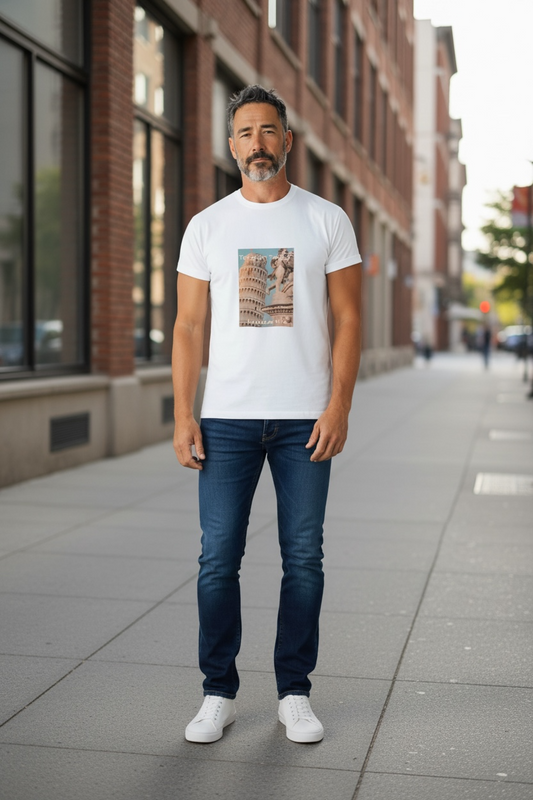 Men’s Leaning Tower of Pisa Tee
